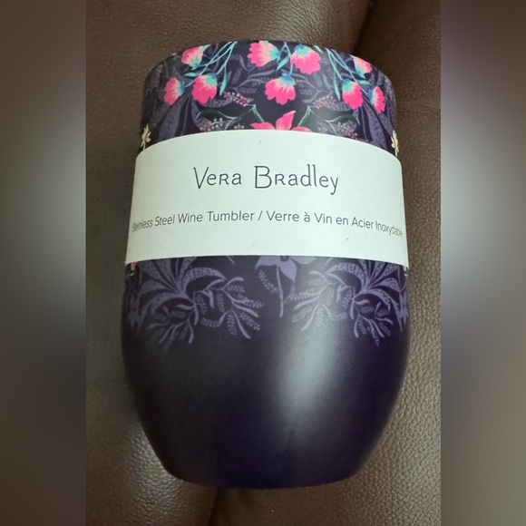 Vera Bradley Other - Vera Bradley wine tumbler